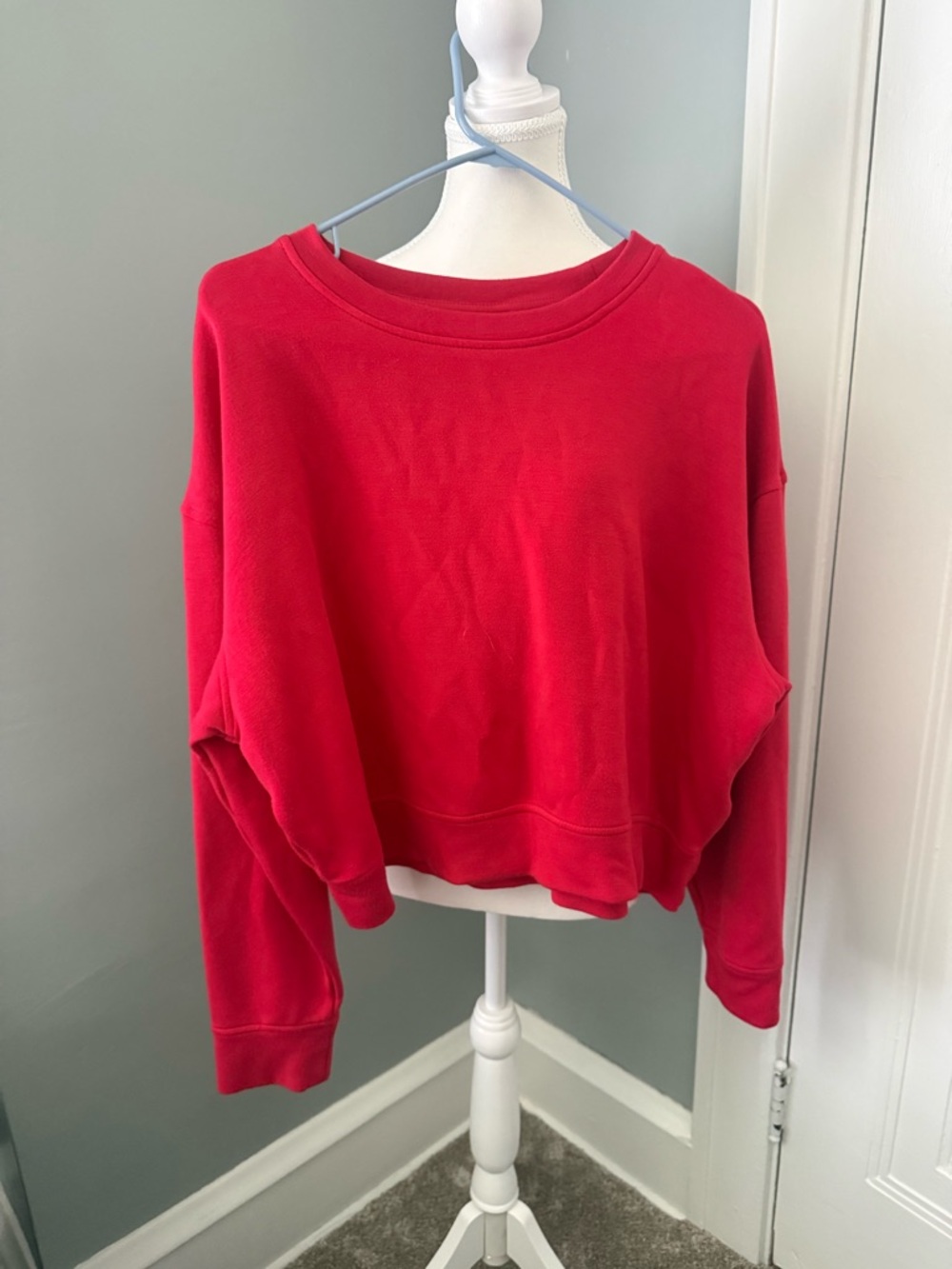 Danskin Red Crewneck Top